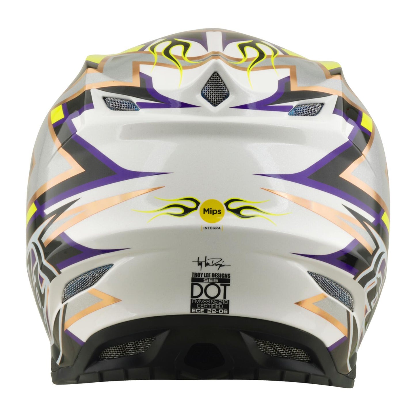 TLD 26.2 SE5 Composite MIPS Helmet - Flush White / Black - view 3