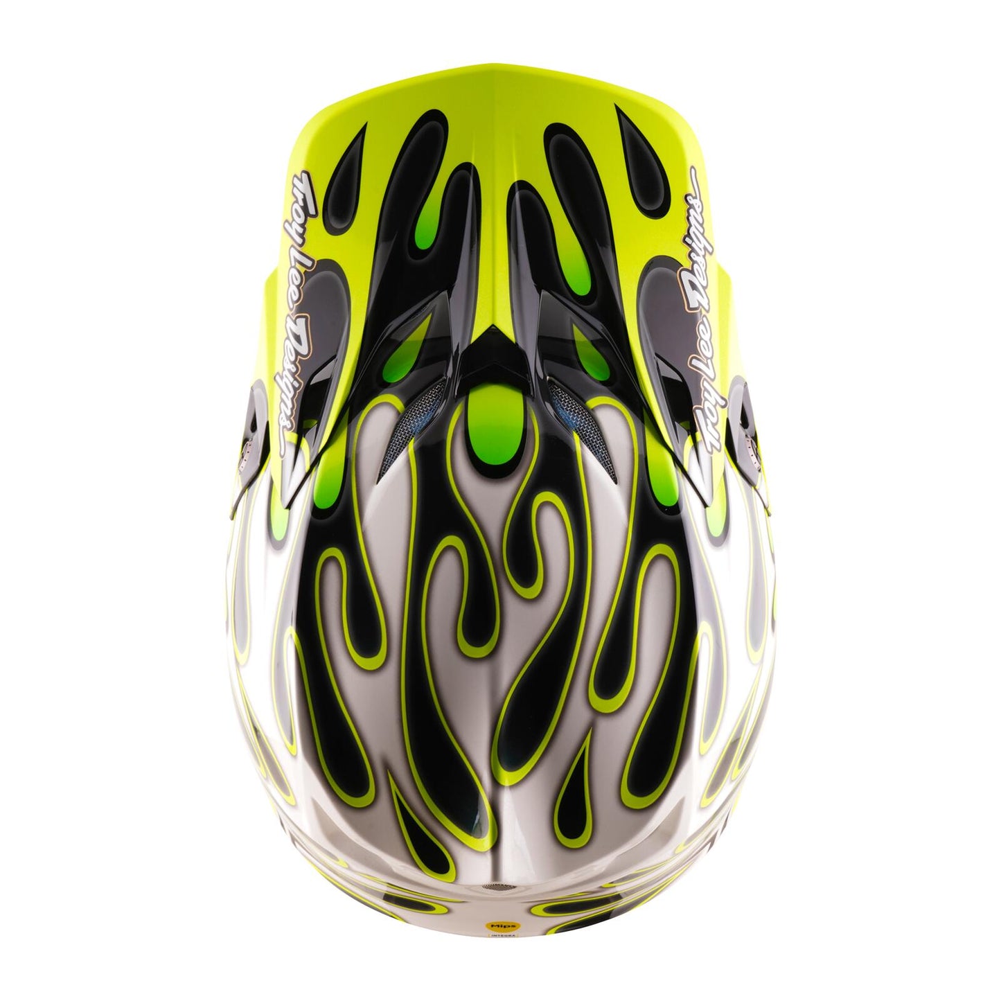 TLD 26.2 SE5 Composite MIPS Helmet - Overspray Charcoal / Flo - view 8