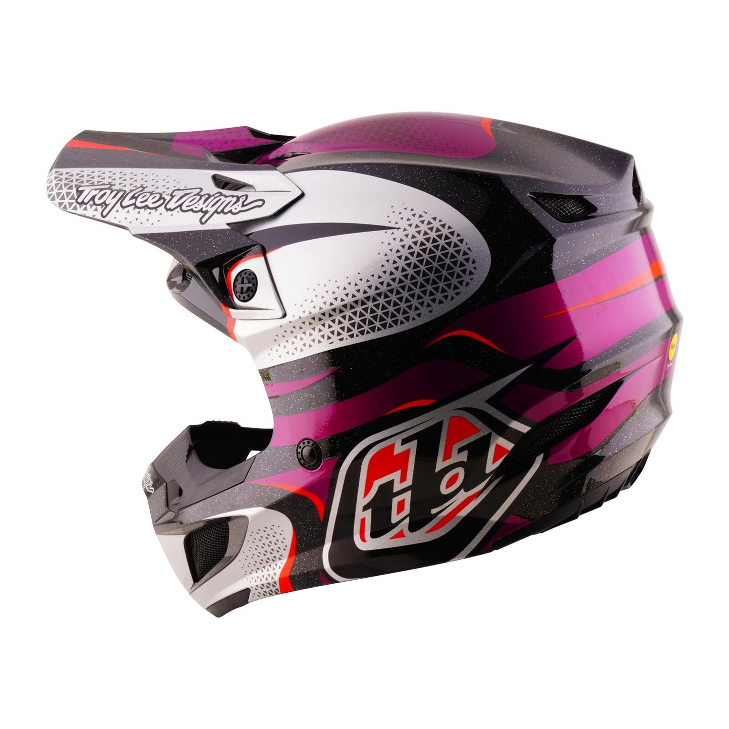 TLD 26.2 SE5 Polycarbonate MIPS Helmet - Aura Violet / Black - view 2