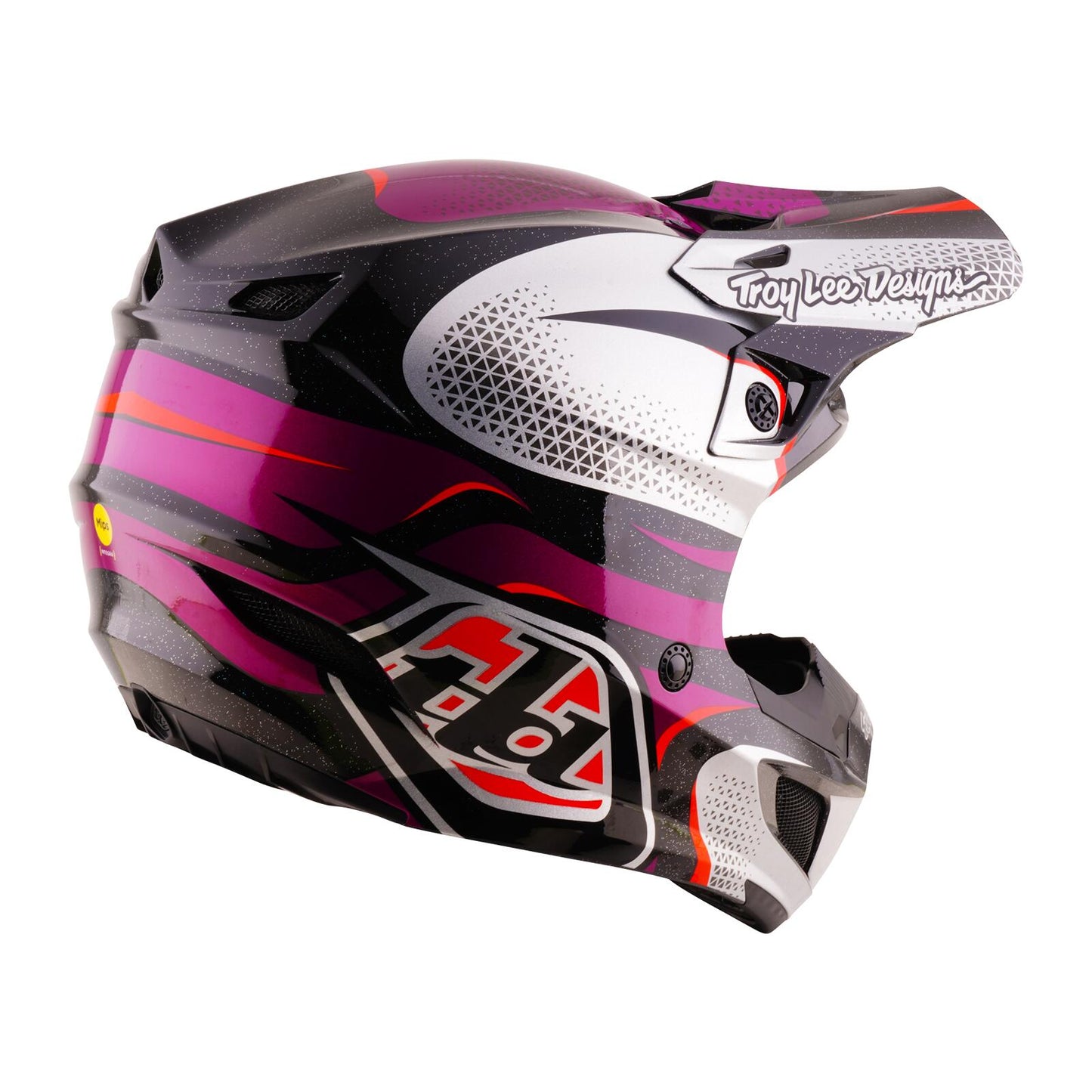 TLD 26.2 SE5 Polycarbonate MIPS Helmet - Aura Violet / Black - view 4