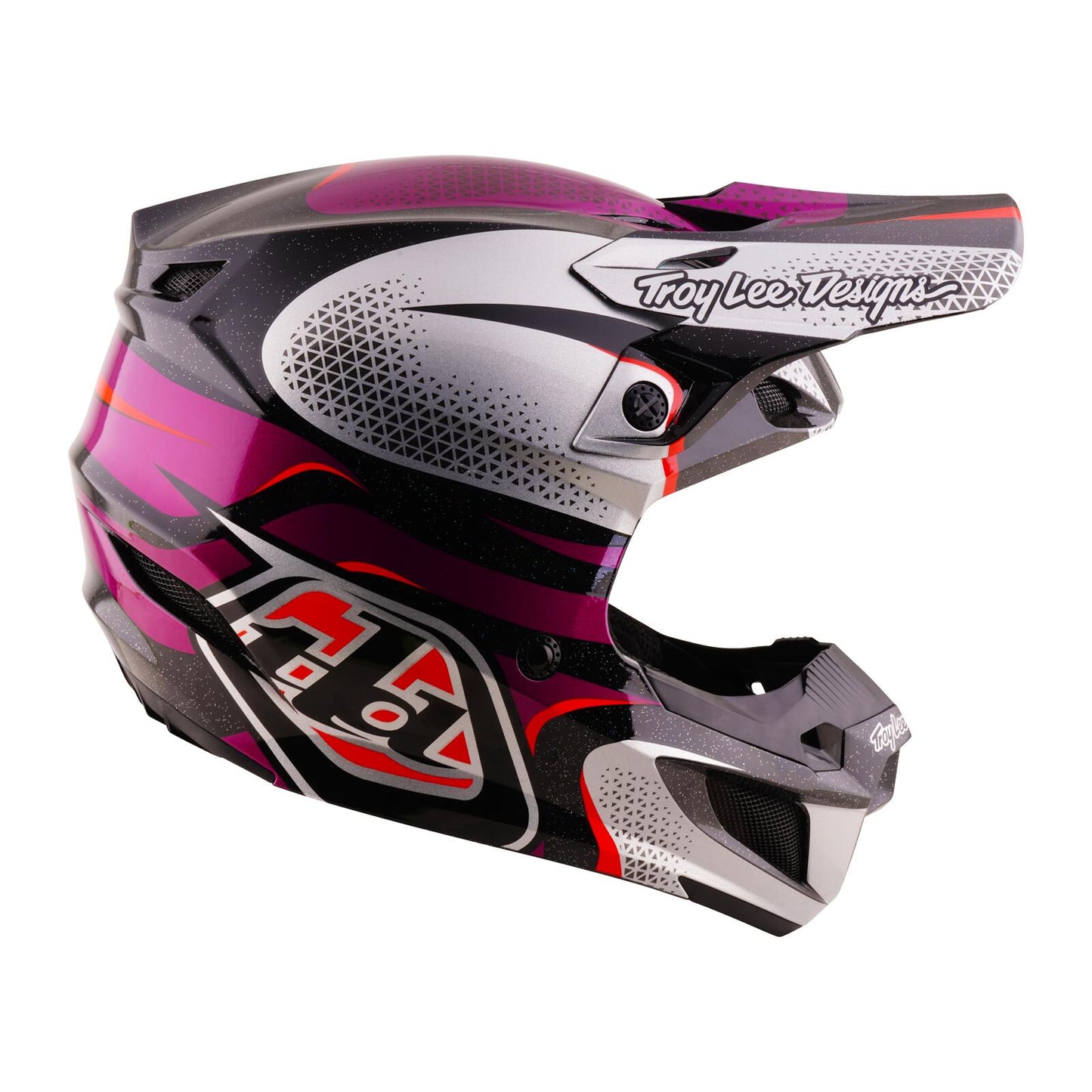 TLD 26.2 SE5 Polycarbonate MIPS Helmet - Aura Violet / Black - view 5
