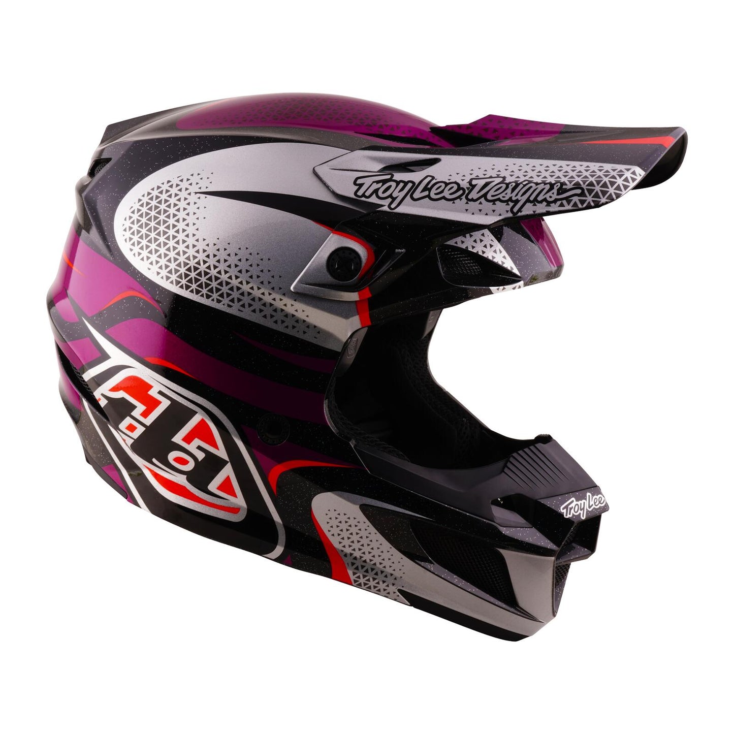 TLD 26.2 SE5 Polycarbonate MIPS Helmet - Aura Violet / Black - view 6