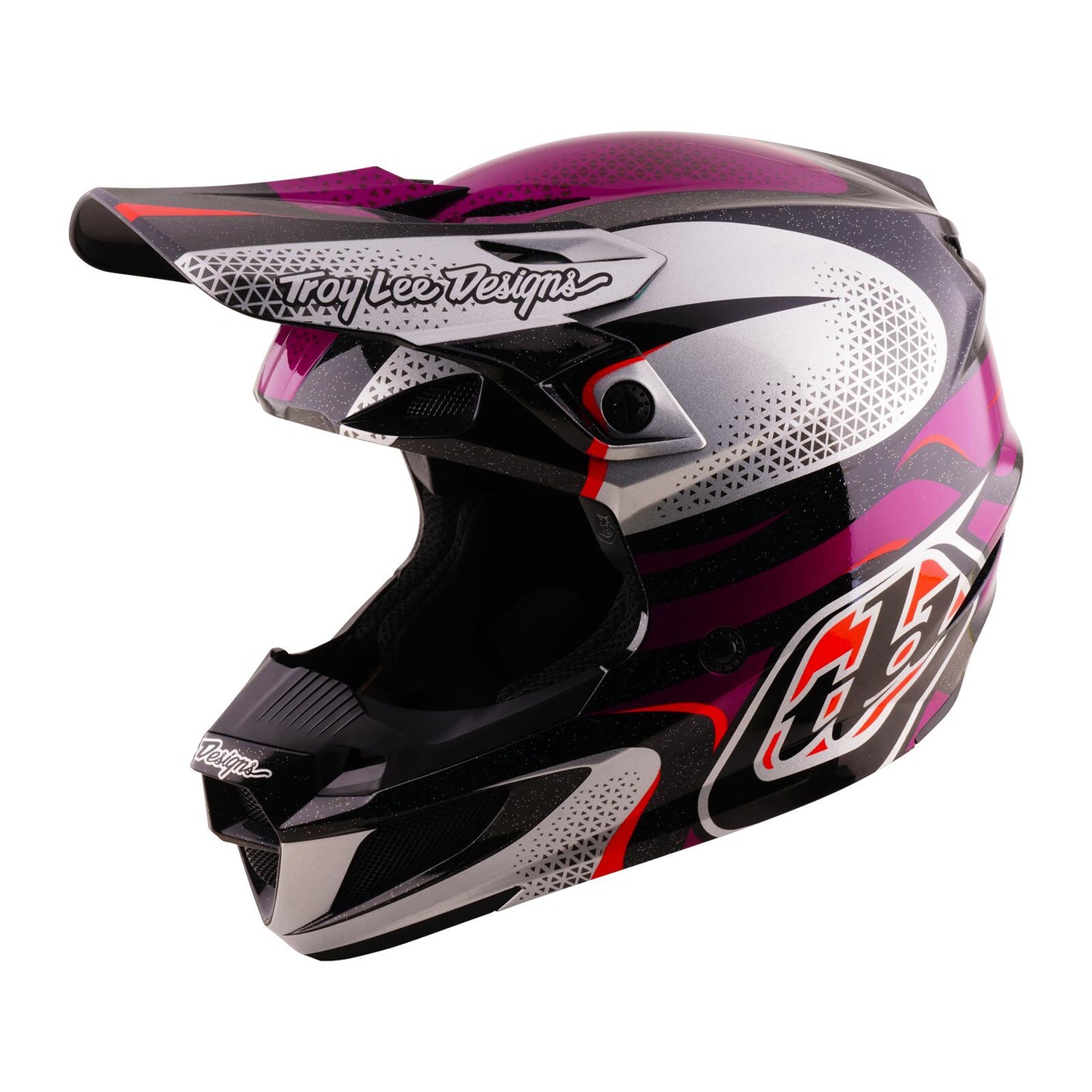 TLD 26.2 SE5 Polycarbonate MIPS Helmet - Aura Violet / Black - view 7