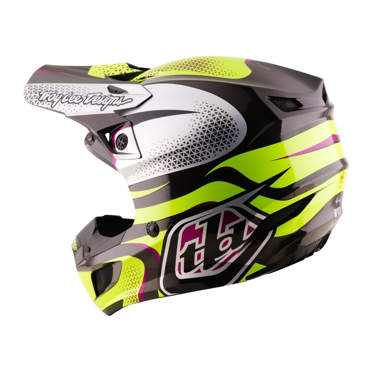 TLD 26.2 SE5 Polycarbonate MIPS Helmet - Aura Yellow / Black - view 2