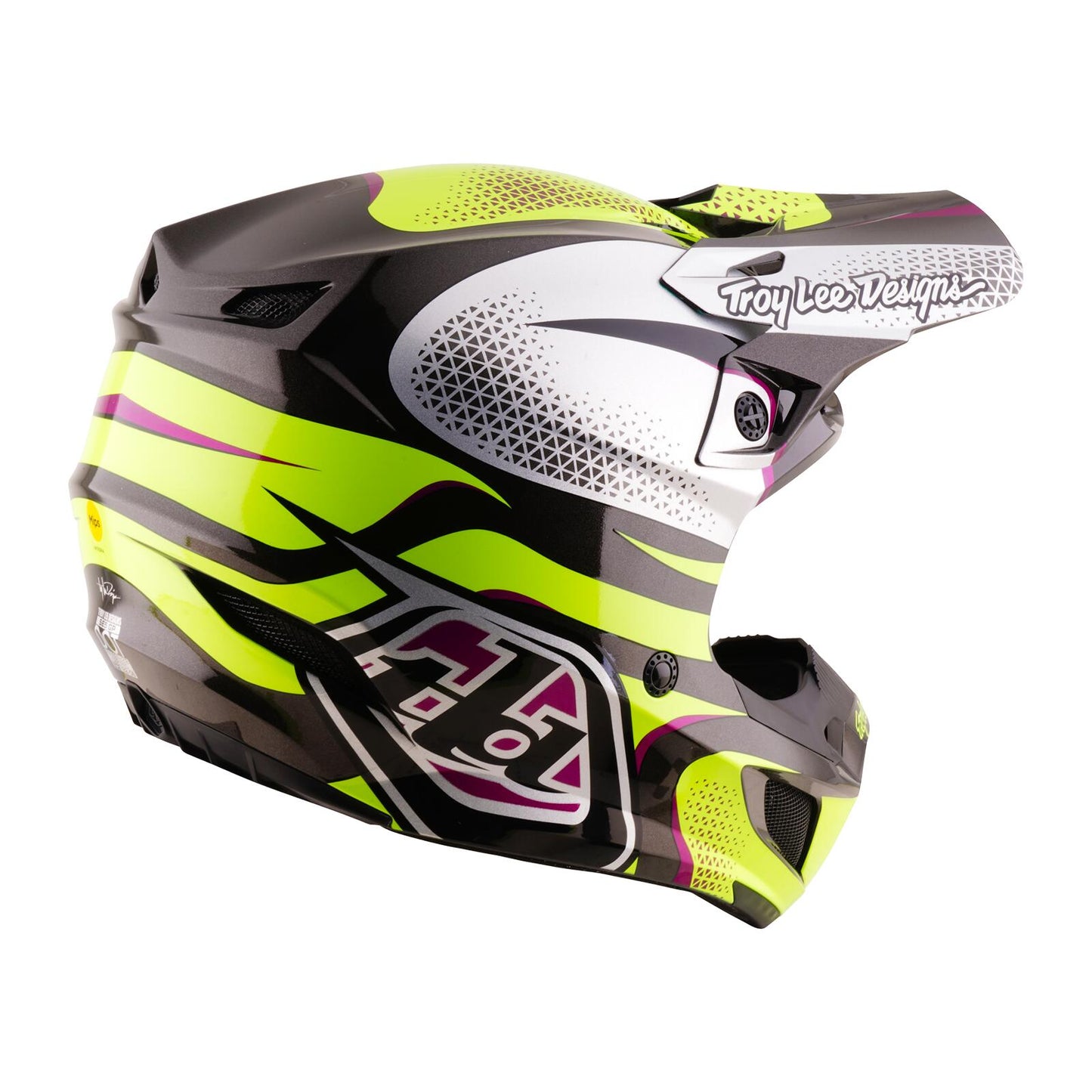 TLD 26.2 SE5 Polycarbonate MIPS Helmet - Aura Yellow / Black - view 4