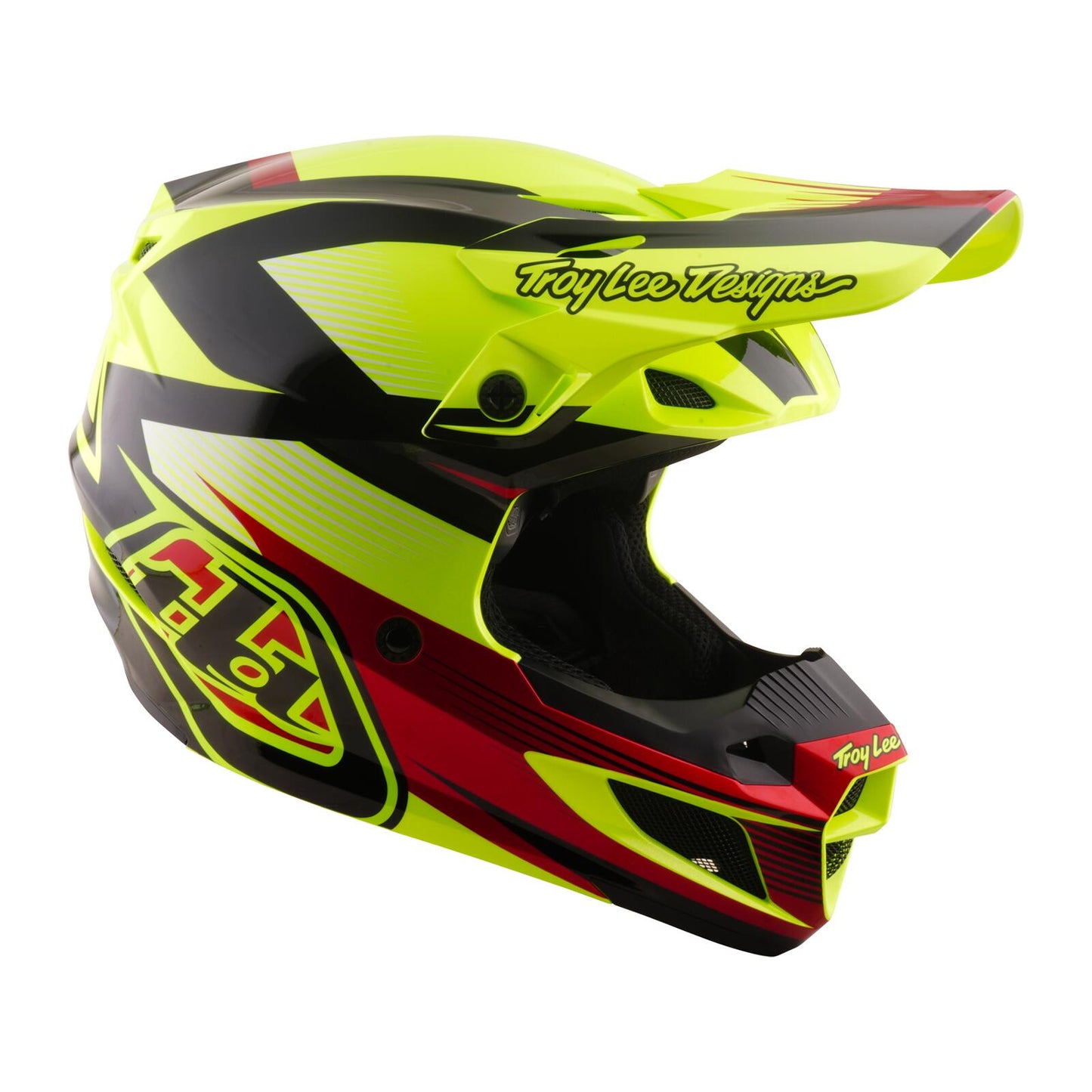 TLD 26.2 SE5 Polycarbonate MIPS Helmet - Ripper Flo Yellow - view 6