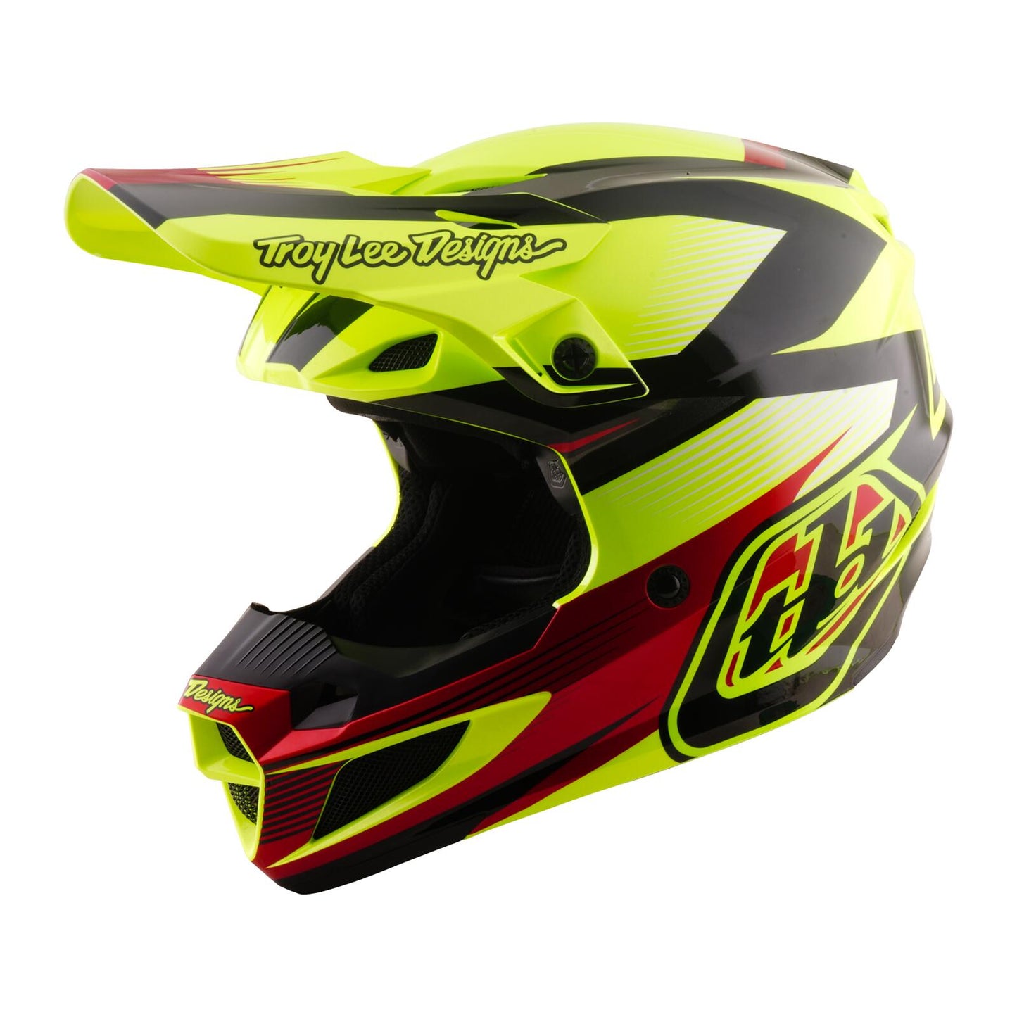 TLD 26.2 SE5 Polycarbonate MIPS Helmet - Ripper Flo Yellow - view 7