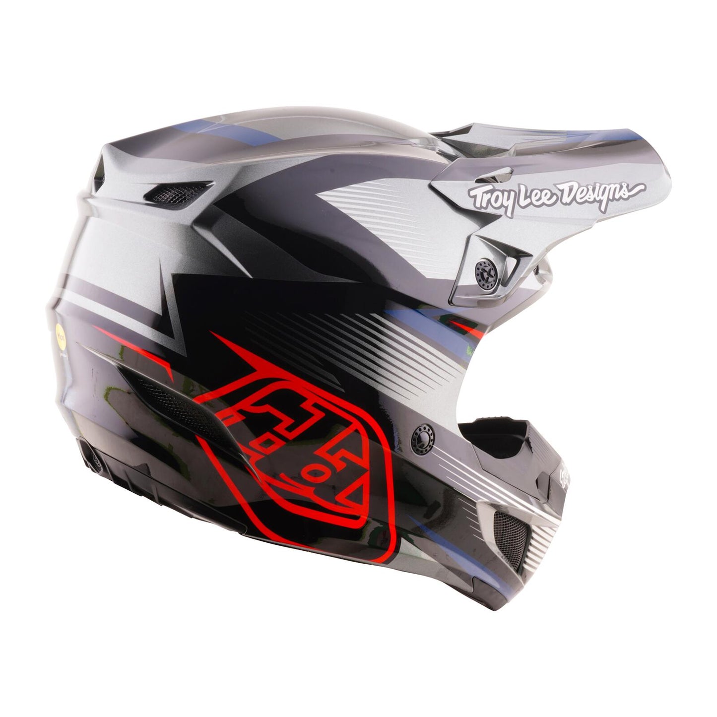 TLD 26.2 SE5 Polycarbonate MIPS Helmet - Ripper Grey - view 4