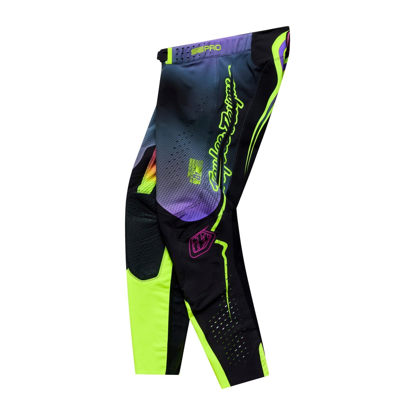 TLD 26.2 SE Pro Pants - Wander Black / Neo Purple