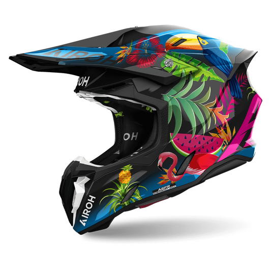 AIROH TWIST 3.0 HELMET - AMAZONIA GLOSS