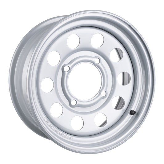 Whites ATV/UTV Steel Rim 14x6 Can-Am Front 4/137 +13 - Silver