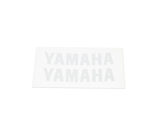 Rear Rim Sticker 'YAMAHA' - Silver