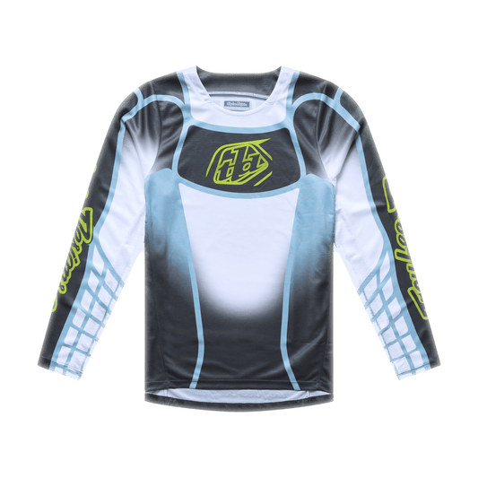 Troy Lee Designs 26.1 GP Pro Youth Jersey - Framework Carbon / Grey