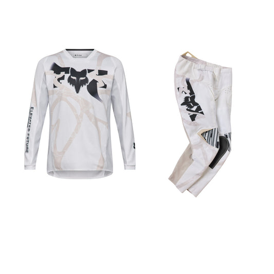 FOX 2026 YOUTH 180 DIFFUSE SE GEAR SET - WHITE