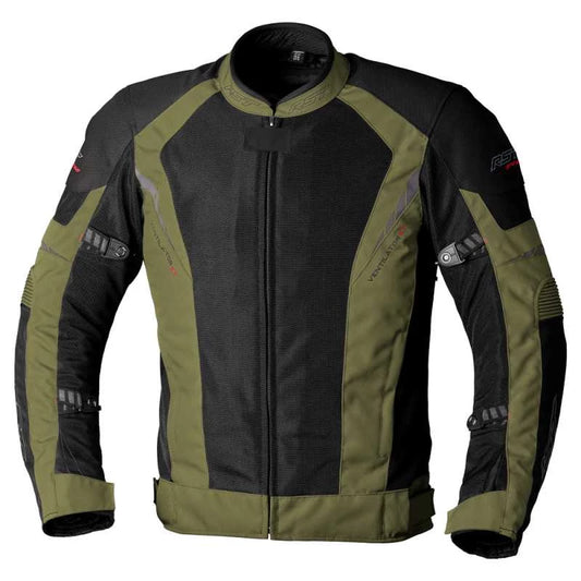 RST VENTILATOR-XT CE JACKET - BLACK/GREEN MONZA IMPORTS sold by Cully's Yamaha