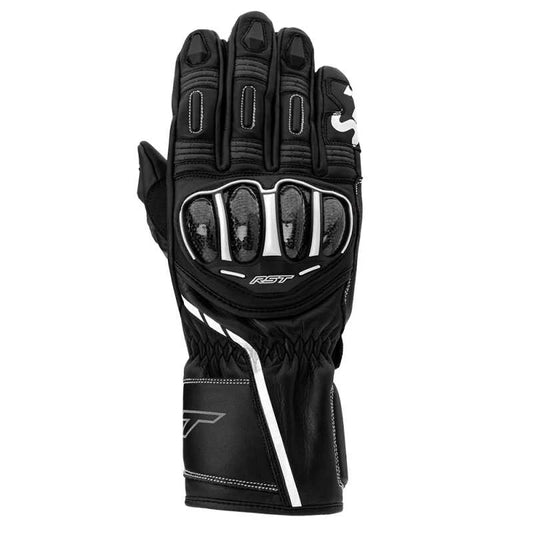 RST S-1 CE GLOVES - BLACK/WHITE MONZA IMPORTS sold by Cully's Yamaha