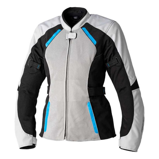 RST AVA CE VENTED LADIES JACKET - BLUE/SILVER MONZA IMPORTS sold by Cully's Yamaha