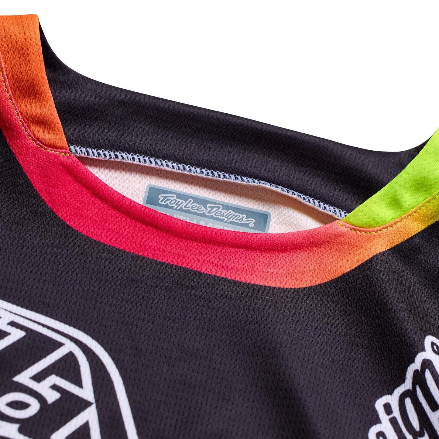 TLD 26.2 Youth GP Pro Jersey - Aura Black - detail 1