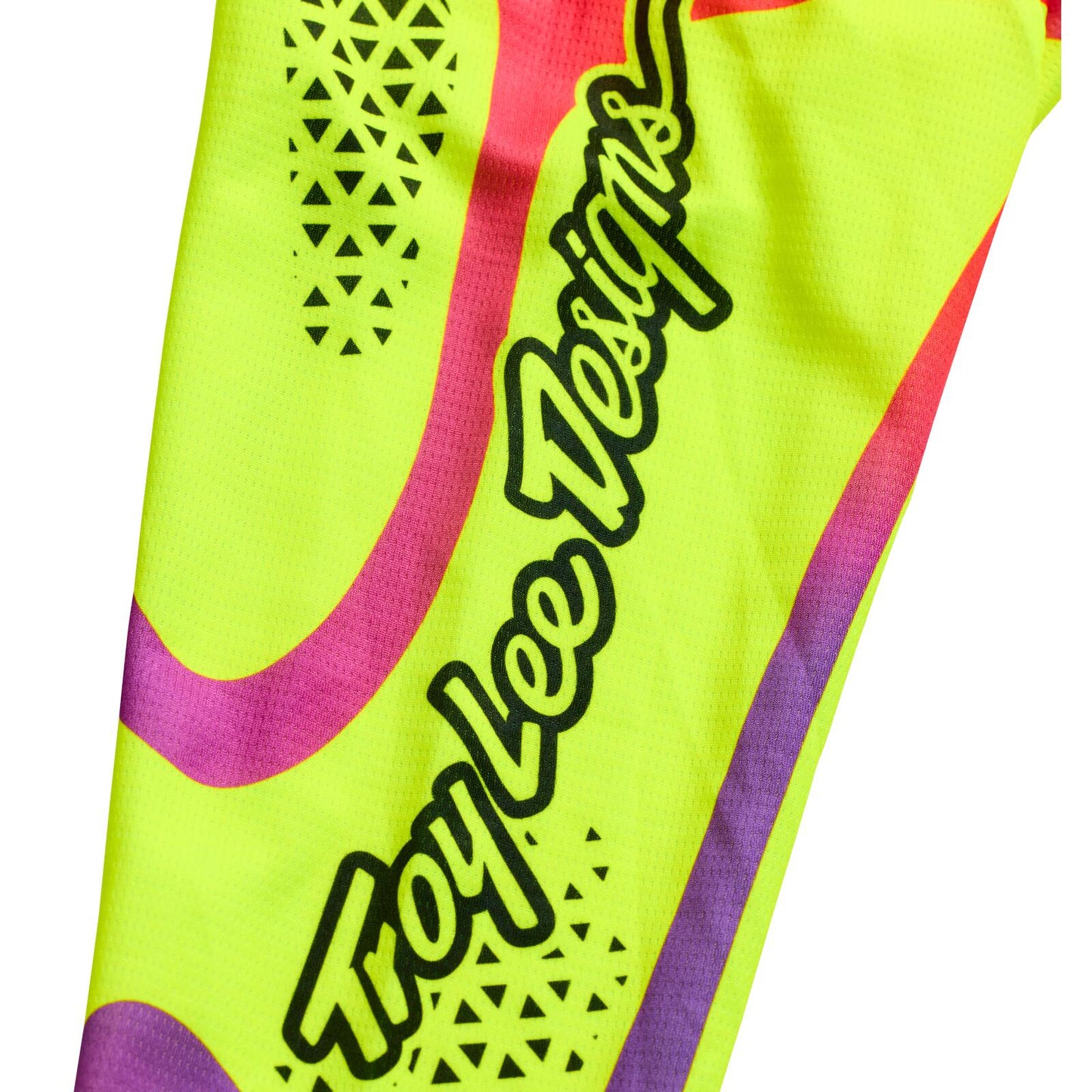 TLD 26.2 Youth GP Pro Jersey - Aura Flo Yellow - detail 5