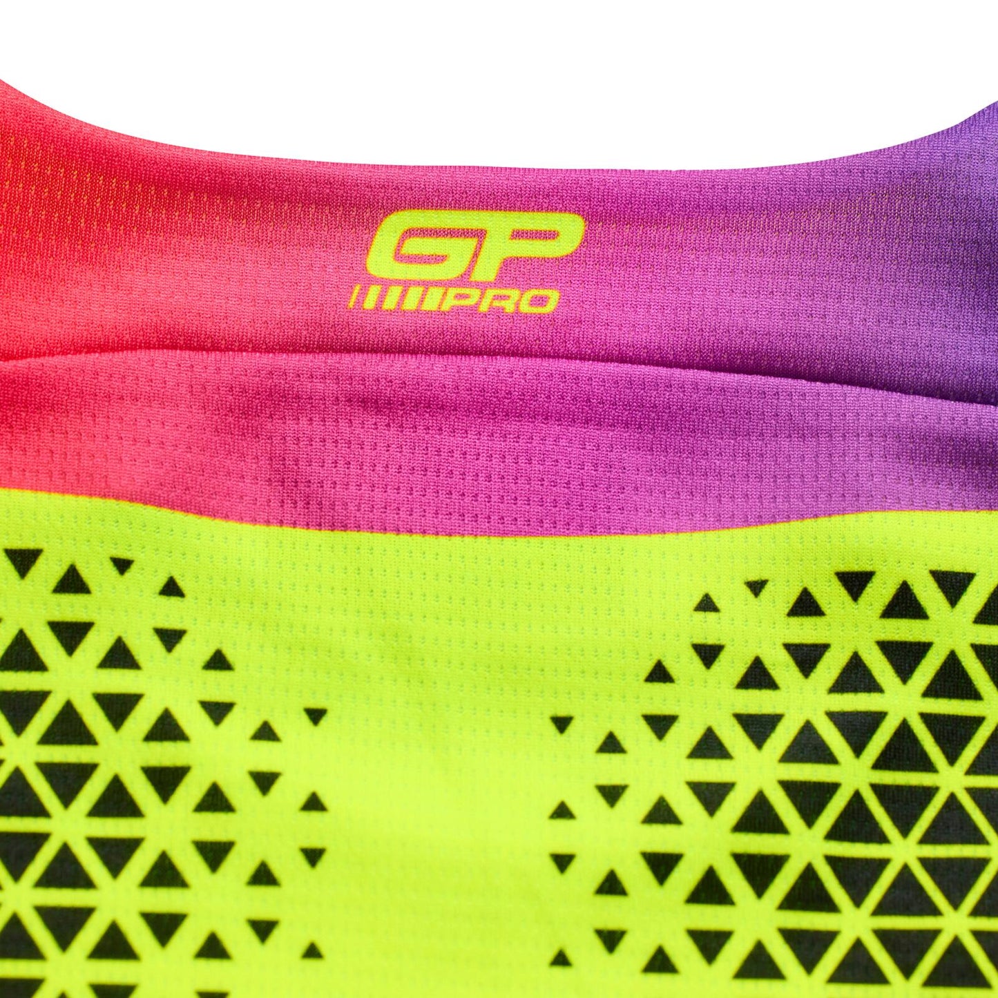 TLD 26.2 Youth GP Pro Jersey - Aura Flo Yellow - detail 6