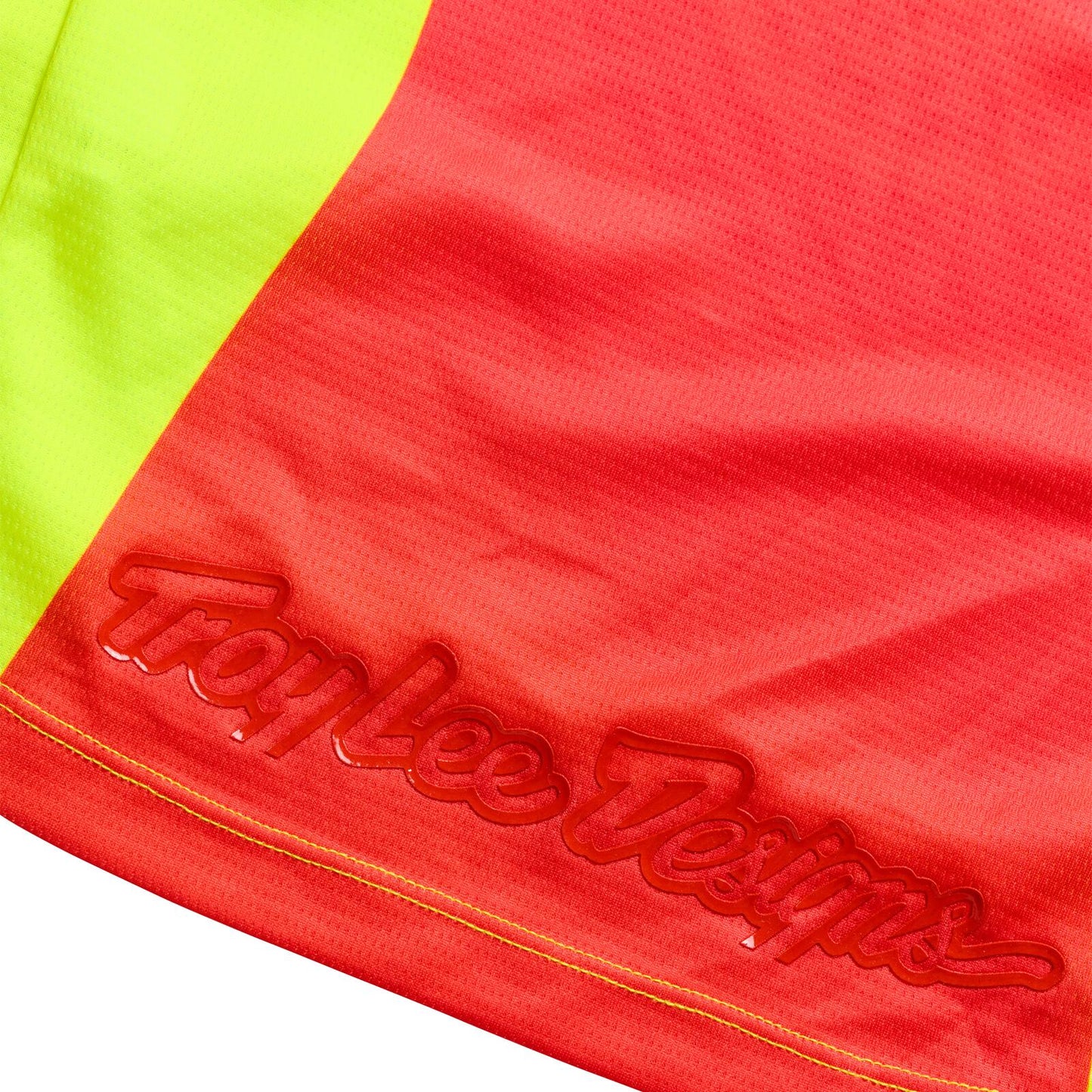 TLD 26.2 Youth GP Pro Jersey - Aura Flo Yellow - detail 9