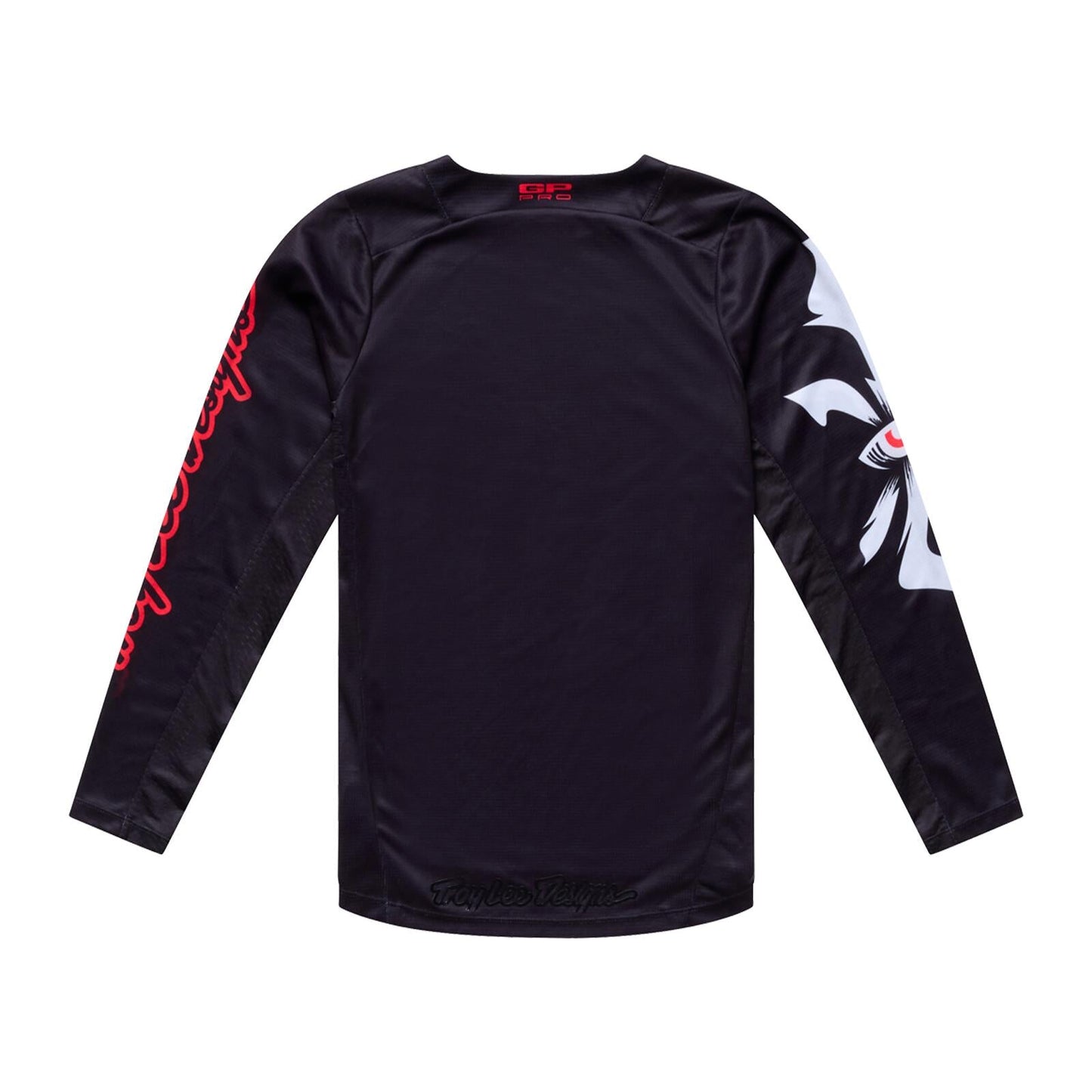 TLD 26.2 Youth GP Pro Jersey - Cyclops Black / Neo Red - view 2
