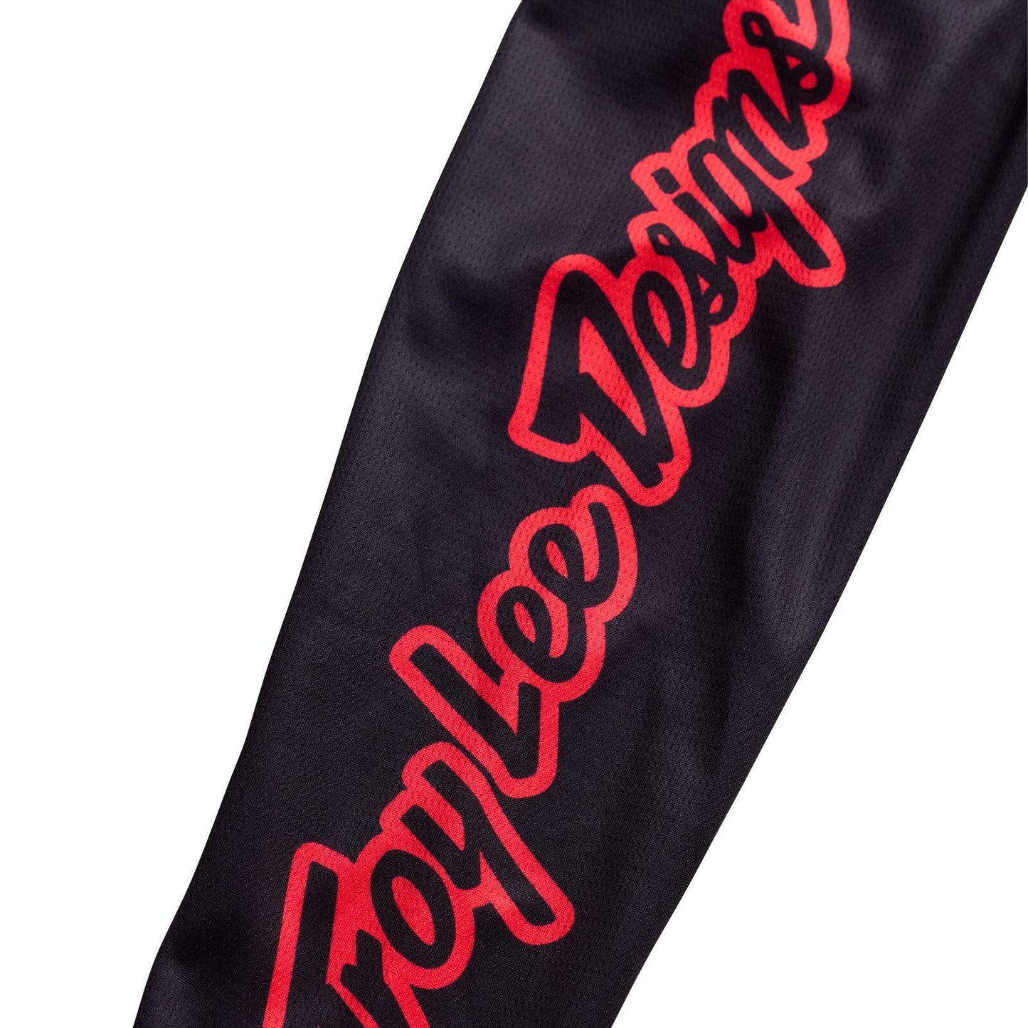 TLD 26.2 Youth GP Pro Jersey - Cyclops Black / Neo Red - detail 8