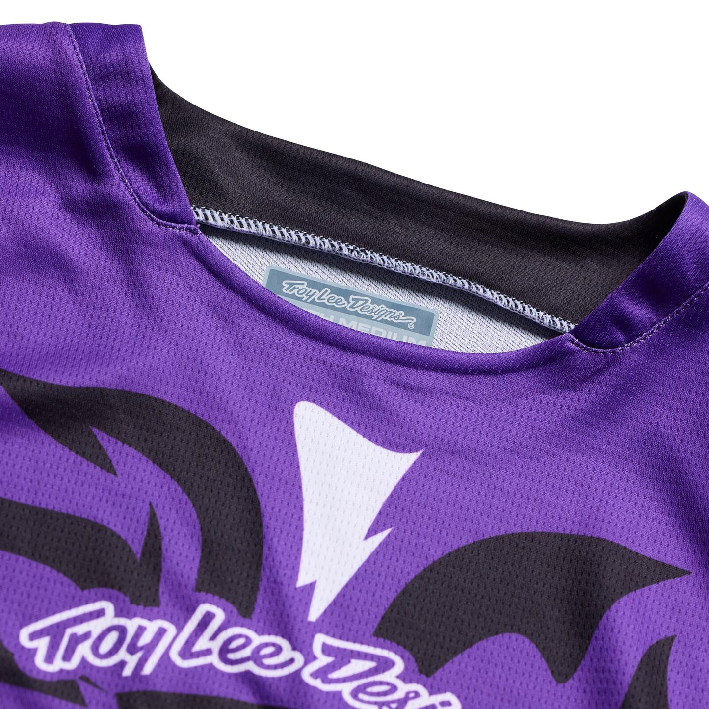 TLD 26.2 Youth GP Pro Jersey - Cyclops Neo Purple - detail 1