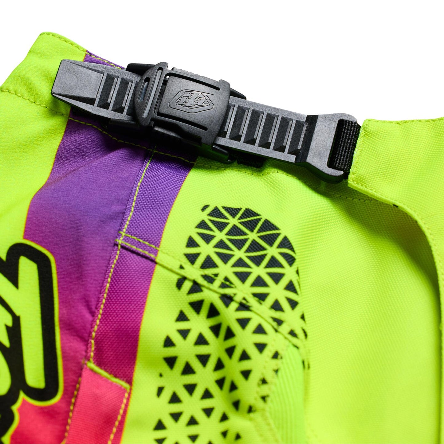 TLD 26.2 Youth GP Pro Pants - Aura Flo Yellow - detail 1