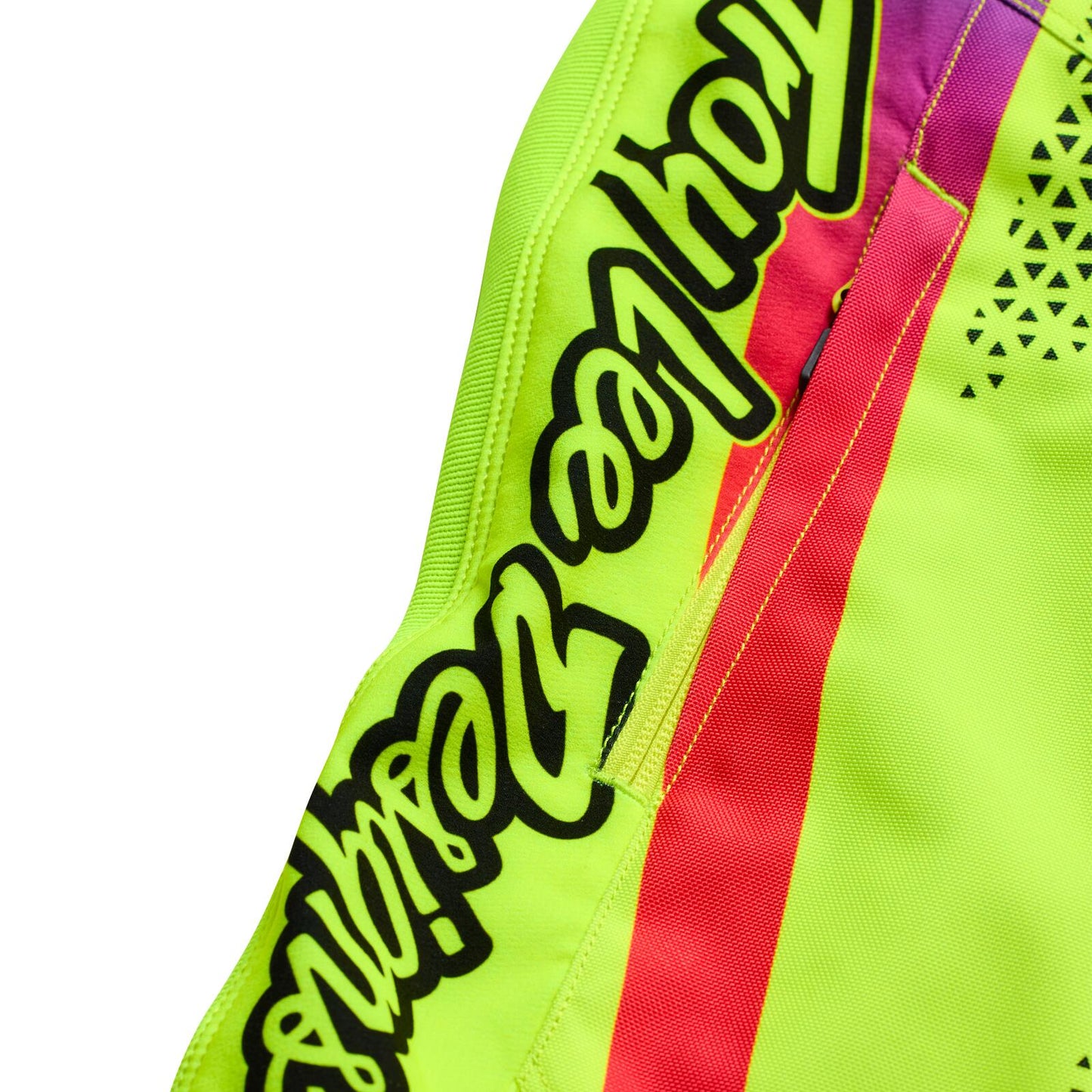 TLD 26.2 Youth GP Pro Pants - Aura Flo Yellow - detail 2
