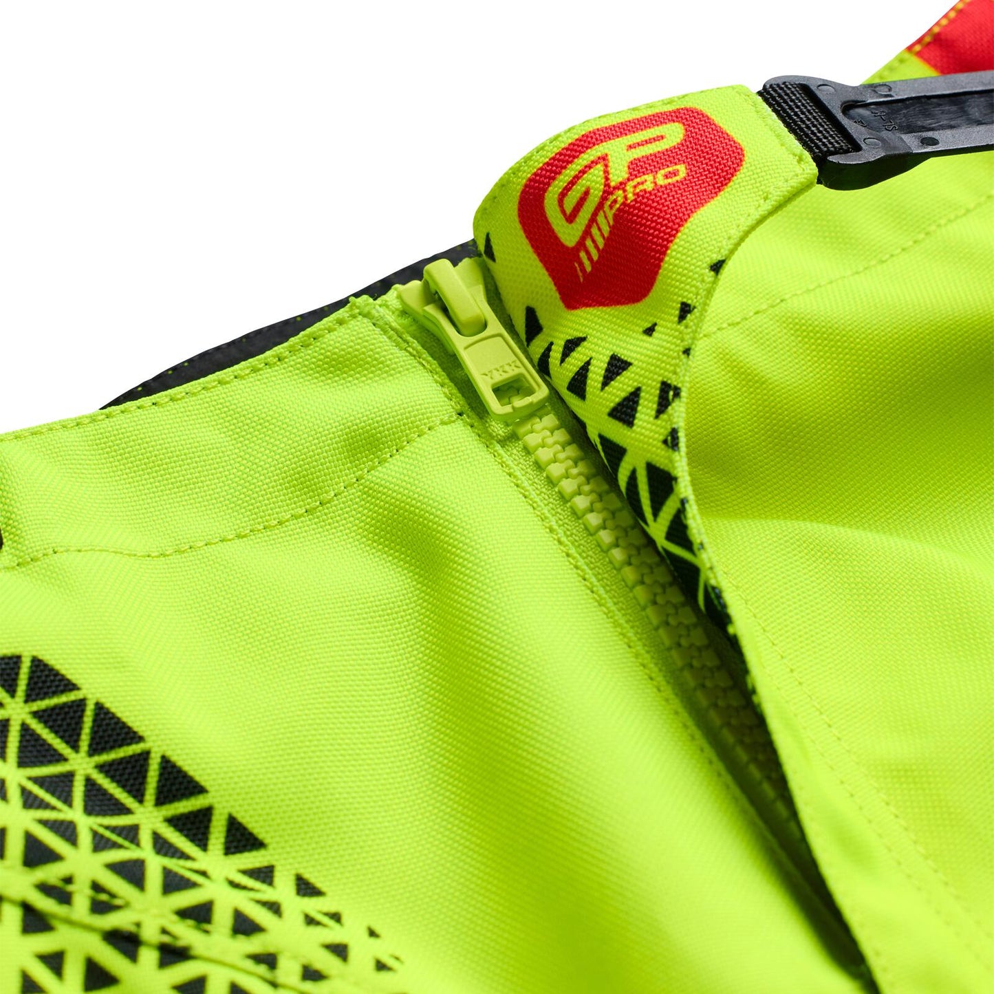 TLD 26.2 Youth GP Pro Pants - Aura Flo Yellow - detail 4