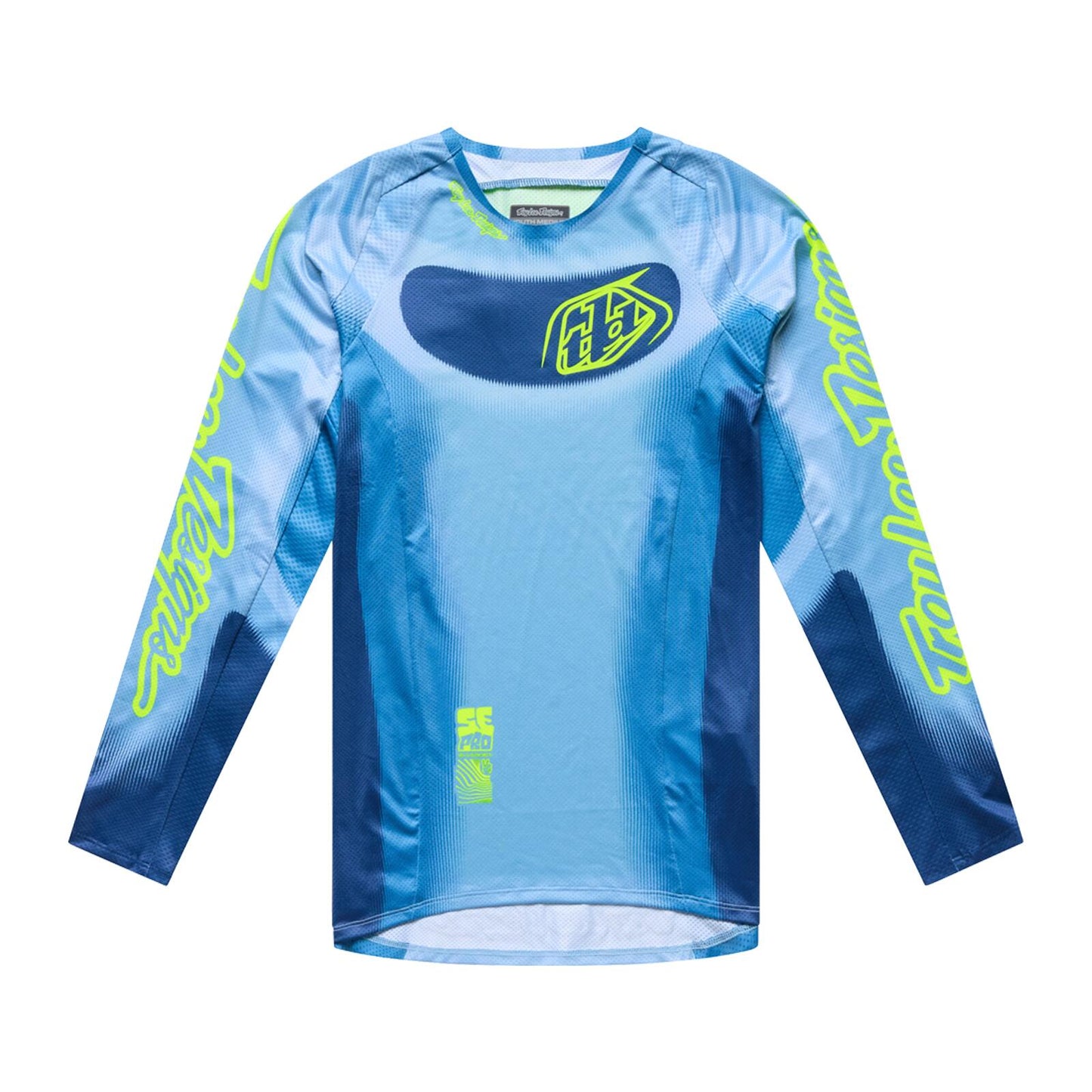 TLD 26.2 Youth SE Pro Jersey - Illusion Slate / Flo Yellow