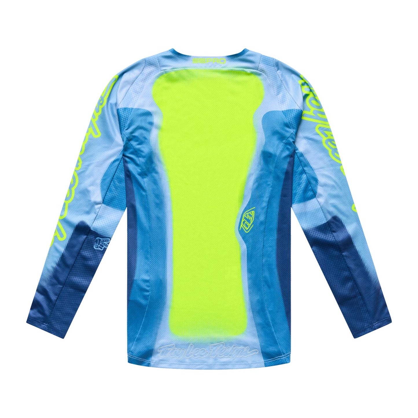 TLD 26.2 Youth SE Pro Jersey - Illusion Slate / Flo Yellow - view 2
