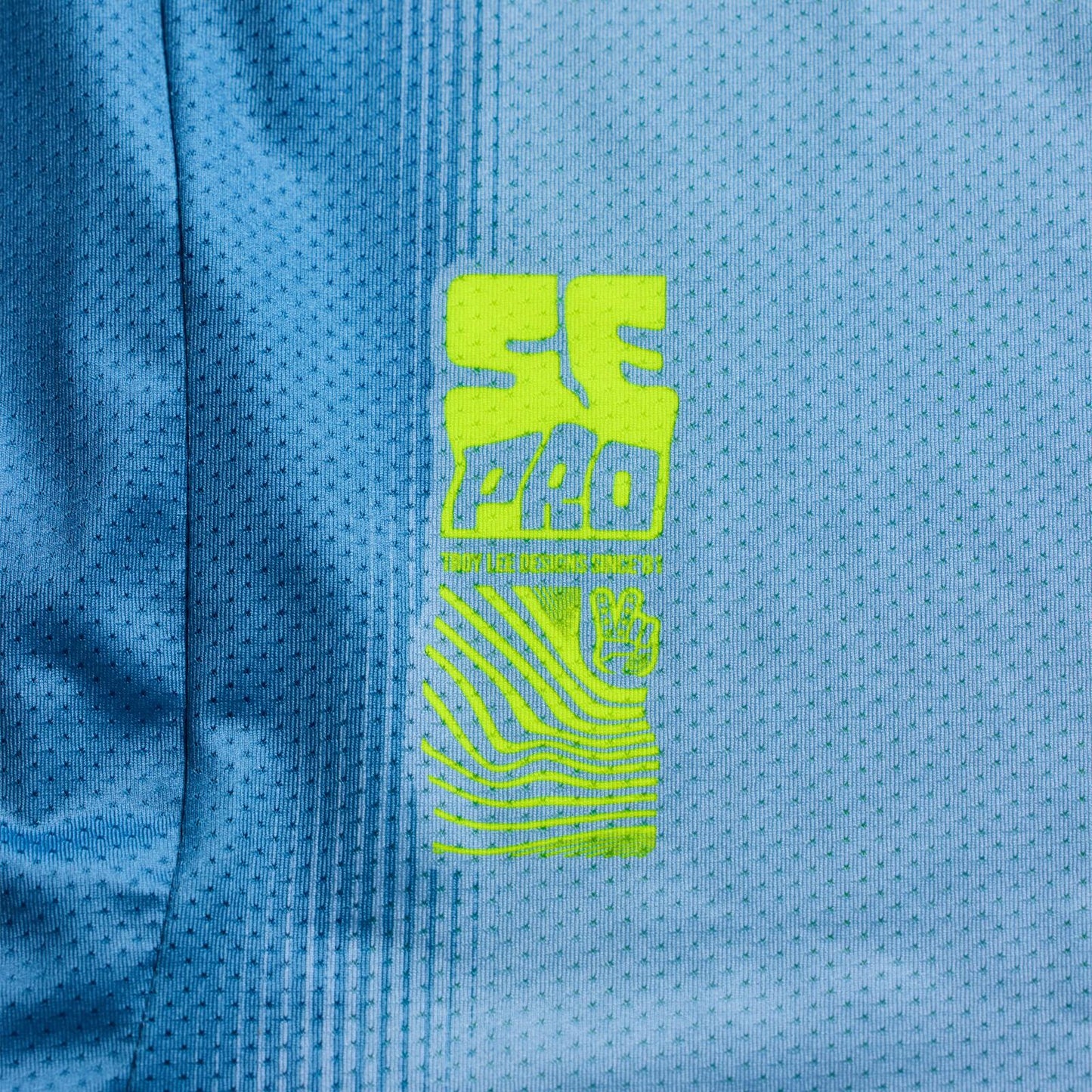 TLD 26.2 Youth SE Pro Jersey - Illusion Slate / Flo Yellow - detail 3