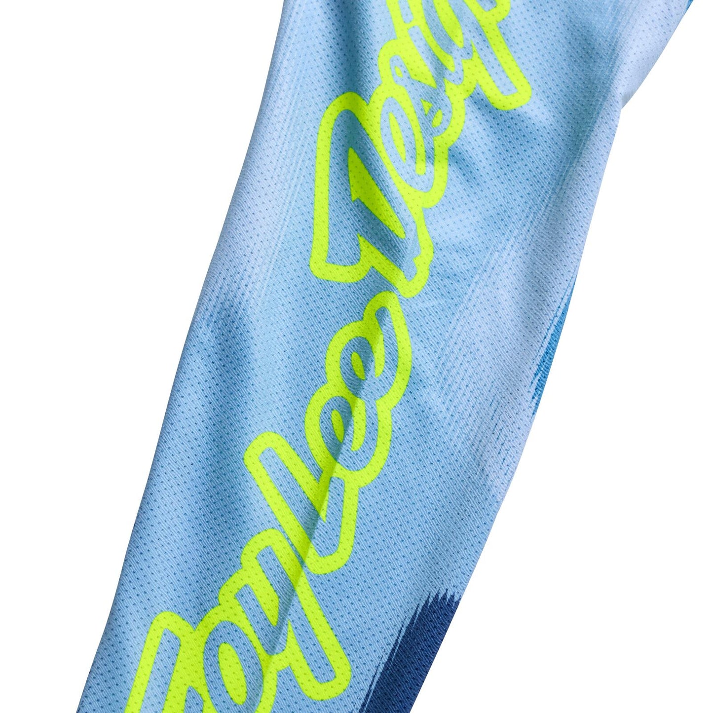 TLD 26.2 Youth SE Pro Jersey - Illusion Slate / Flo Yellow - detail 6