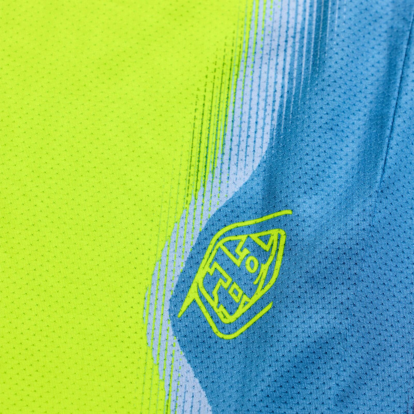 TLD 26.2 Youth SE Pro Jersey - Illusion Slate / Flo Yellow - detail 8