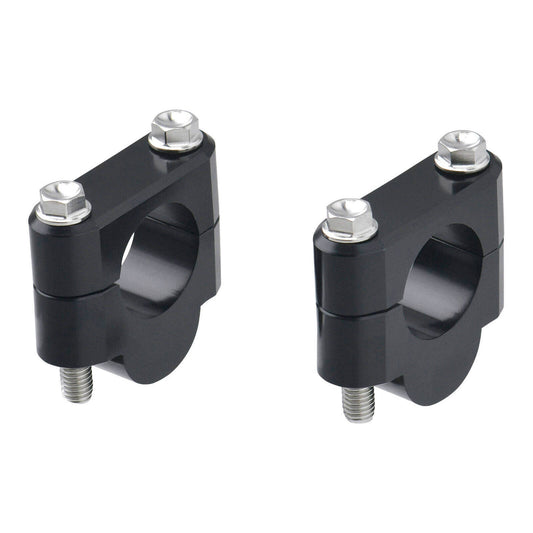 Zeta Handlebar Rise Kit 19mm Height - 28.6mm Bar - Black