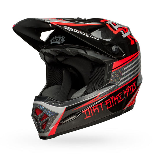 BELL YOUTH MOTO-9 MIPS TWITCH REPLICA 22 HELMET - BLACK/GREY