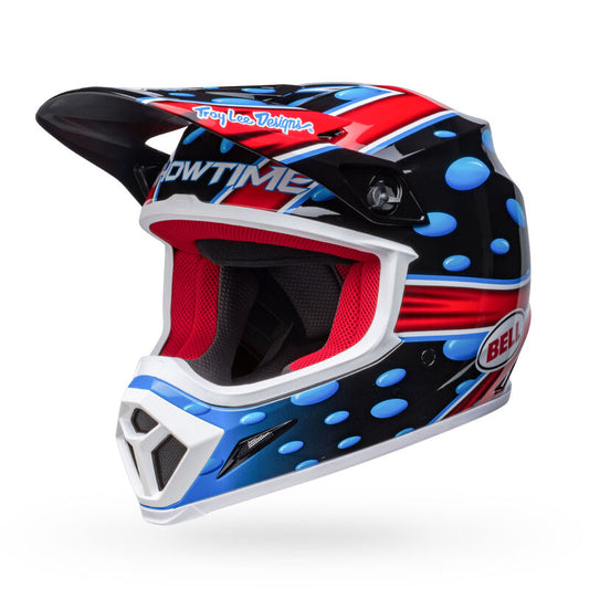 BELL 2024 MX-9 MIPS MCGRATH SHOWTIME HELMET - BLACK/RED