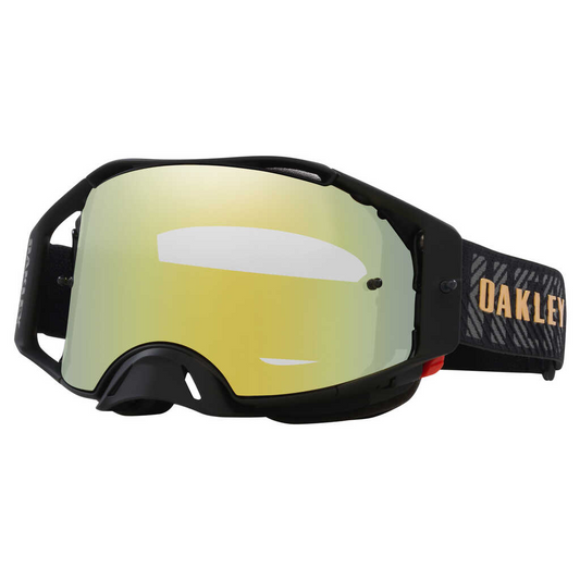 OAKLEY AIRBRAKE JEFFREY HERLINGS SIGNATURE GOGGLES - 24K IRIDIUM LENS