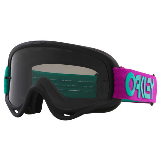 OAKLEY O FRAME B1B CELESTE PURPLE GOGGLES - DARK GREY LENS