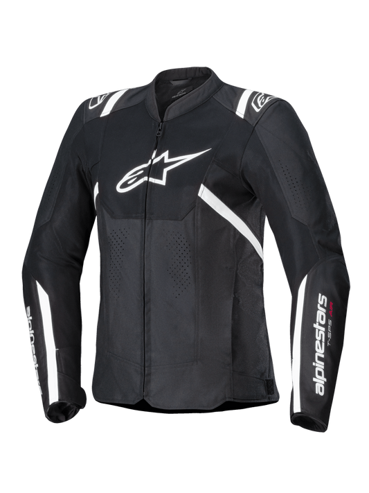 ALPINESTARS WOMENS T SPS AIR V2 JACKET - BLACK WHITE