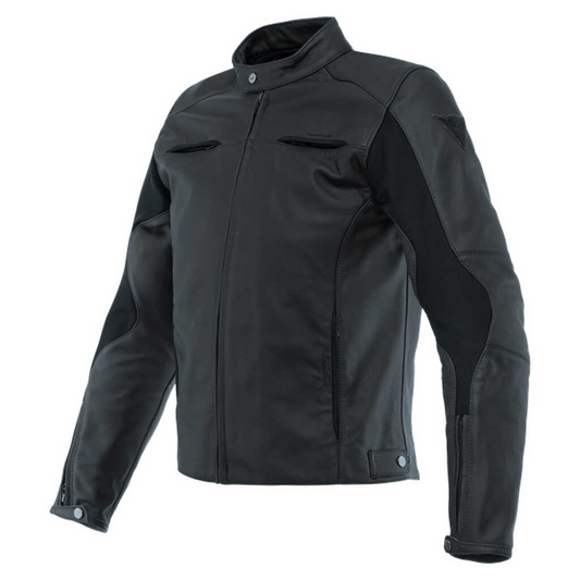 DAINESE RAZON 2 LEATHER JACKET - BLACK