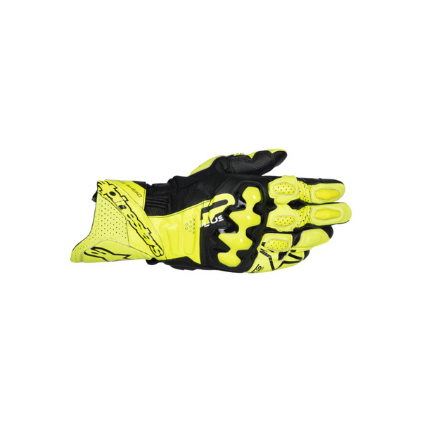 ALPINESTARS GP PLUS R V3 LEATHER GLOVES - YELLOW BLACK – Cully's