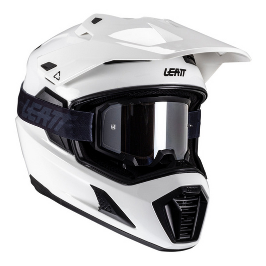 LEATT 8.5 ADV HELMET KIT - WHITE