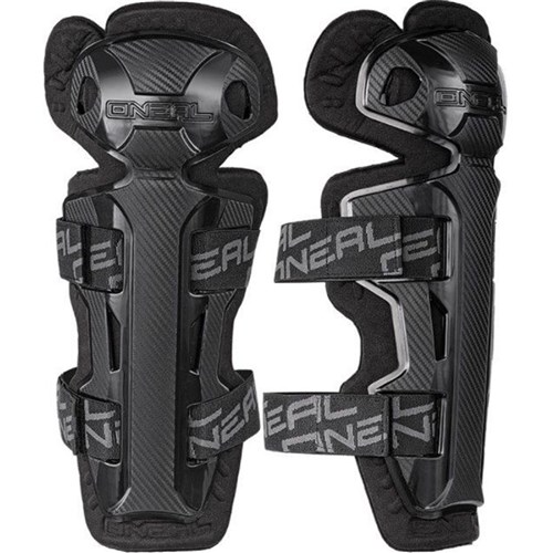 ONEAL PRO II RL CARBON LOOK KNEE CUP - BLACK