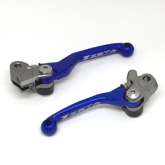 ZETA LEVER SET PIVOT KX250F13-450F13-18 - FORGED  BLUE