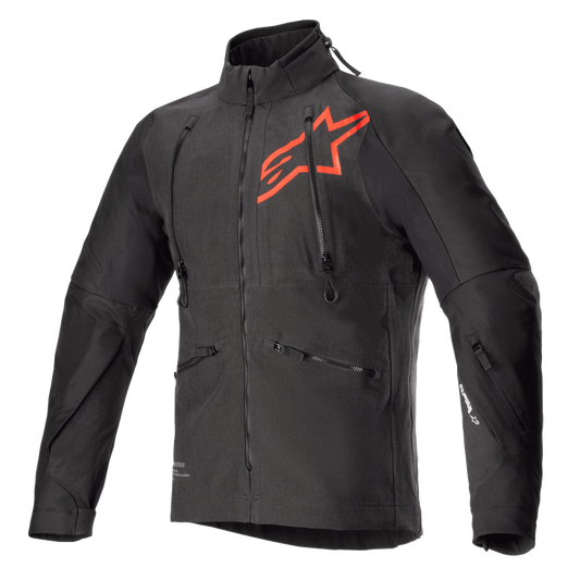 ALPINESTARS HYDE XT STRETCH DRYSTAR XF JACKET - BLACK BRIGHT RED