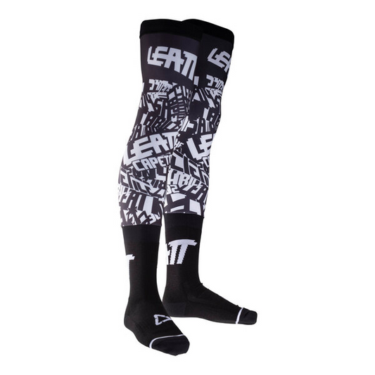 LEATT KNEE BRACE SOCKS - BLACK/WHITE