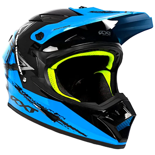 RXT SECTOR WRATH HELMET - GLOSS BLACK/BLUE